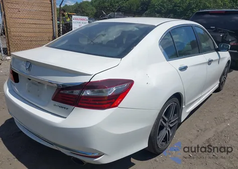 2016 Honda Accord Sport from USA, damaged, VIN 1HGCR2F59GA143620